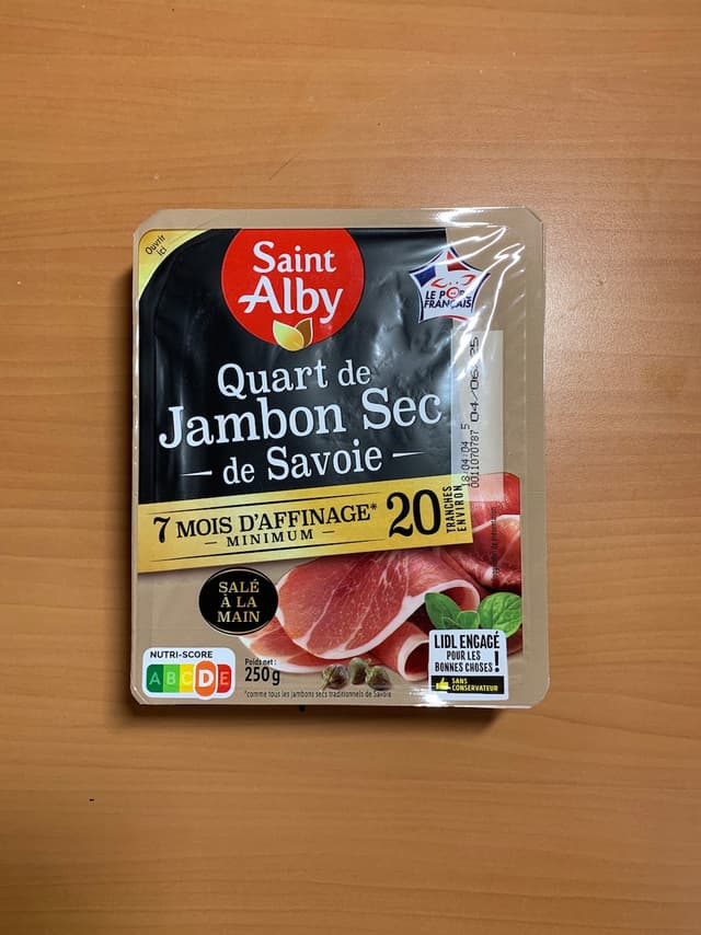 Jambon sec de Savoie